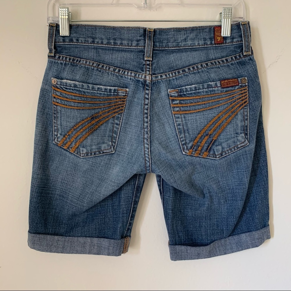 7 For All Mankind denim shorts Size 25